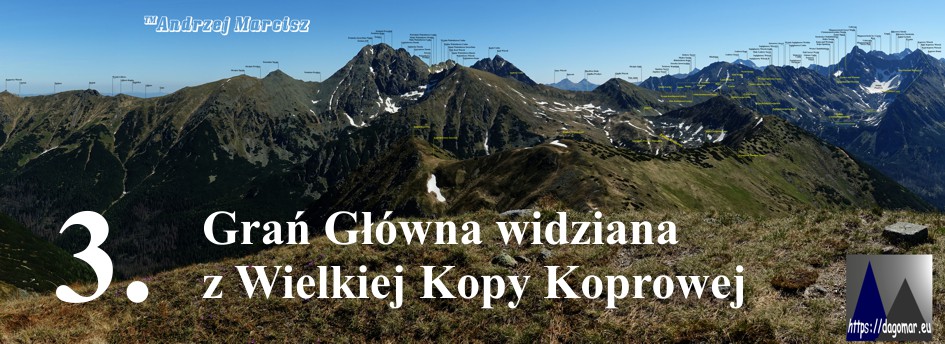 panorama z Wielkiej Kopy Koprowej